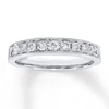 Thumbnail Image 1 of Previously Owned Diamond Band 1/2 ct tw Round 14K White Gold