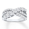Previously Owned Diamond Ring 1-1/2 ct tw Round-cut 14K White Gold
