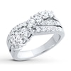 Previously Owned Diamond Ring 1-1/2 ct tw Round-cut 14K White Gold