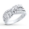 Previously Owned Diamond Ring 1-1/2 ct tw Round-cut 14K White Gold