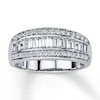 Previously Owned Diamond Band 3/4 ct tw 14K White Gold