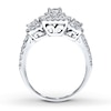 Thumbnail Image 2 of Previously Owned Diamond Ring 7/8 ct tw 14K White Gold