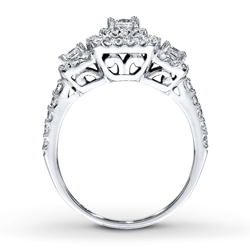 Main Image 2 of Previously Owned Diamond Ring 7/8 ct tw 14K White Gold