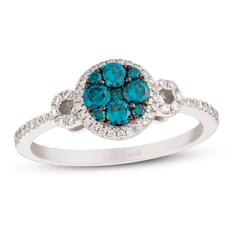 Main Image 1 of Previously Owned Le Vian Exotics Diamond Ring 1/2 ct tw 14K Vanilla Gold