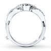 Previously Owned Diamond Enhancer Ring 1/3 ct tw 14K White Gold