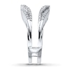 Thumbnail Image 3 of Previously Owned Diamond Enhancer Ring 1/3 ct tw 14K White Gold