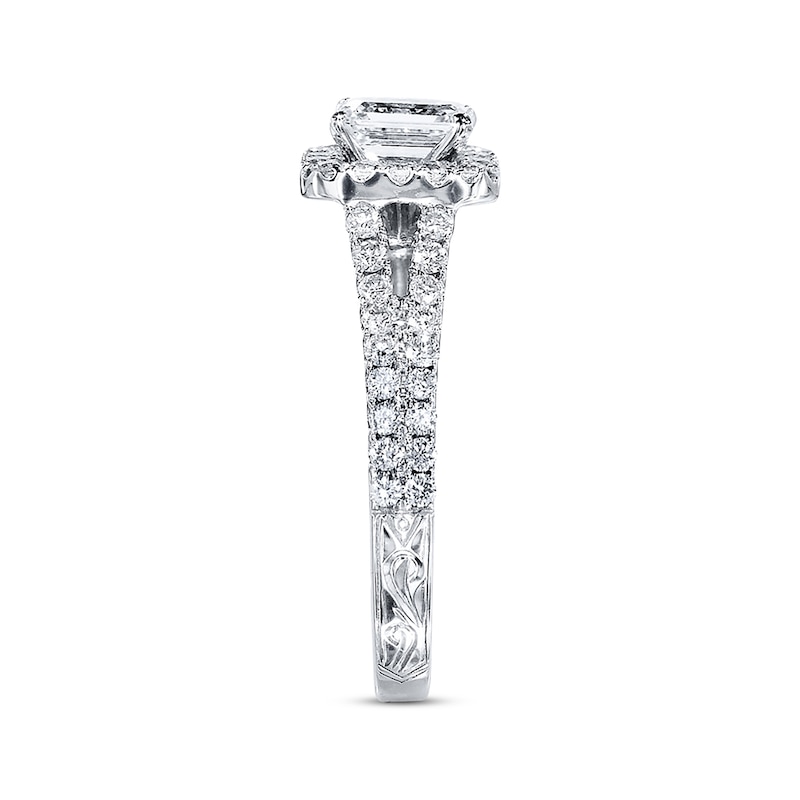 Main Image 3 of Previously Owned Neil Lane Diamond Engagement Ring 1-3/8 cttw 14K White Gold