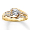 Thumbnail Image 1 of Previously Owned Diamond Ring 5/8 ct tw 14K Yellow Gold