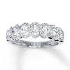 Thumbnail Image 1 of Previously Owned Diamond Anniversary Ring 1 ct tw Round-cut 14K White Gold