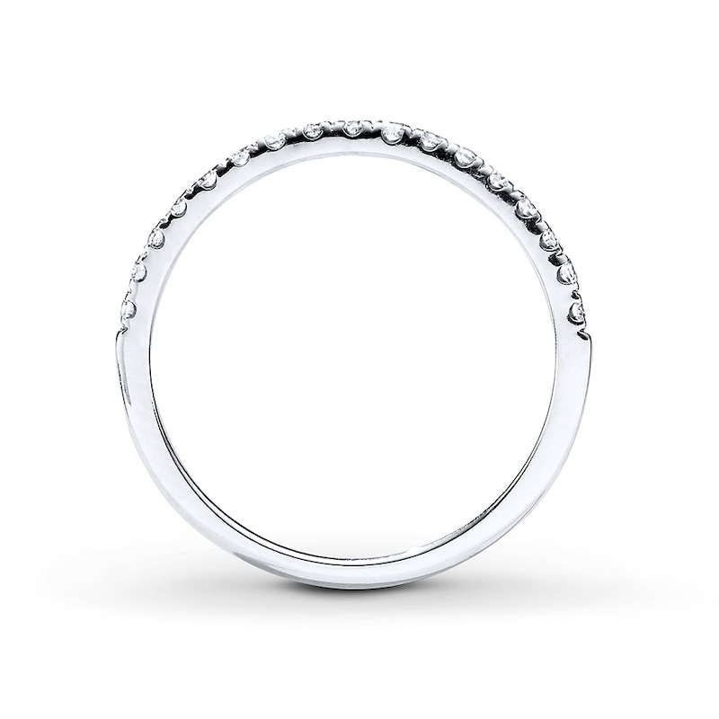 Main Image 2 of Previously Owned Diamond Wedding Ring 1/4 ct tw 14K White Gold