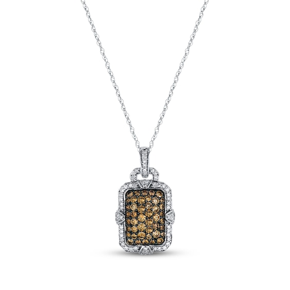 Previously Owned Le Vian Diamond Necklace 1-3/8 ct tw 14K White Gold