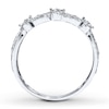 Thumbnail Image 2 of Previously Owned Diamond Ring 1/8 ct tw Sterling Silver