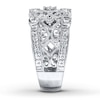 Thumbnail Image 3 of Previously Owned Diamond Ring 1/8 ct tw Sterling Silver