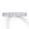 Thumbnail Image 1 of Previously Owned Diamond Band 1 ct tw Princess-cut 14K White Gold