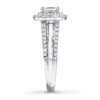 Thumbnail Image 3 of Previously Owned Diamond Engagement Ring 1-1/2 ct tw Emerald-cut 14K White Gold