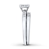 Thumbnail Image 3 of Previously Owned Diamond Bridal Set 1/2 carat tw 14K White Gold