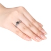 Thumbnail Image 3 of Previously Owned Black Diamond Ring 1-1/4 Carats tw 10K White Gold Size 7