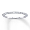 Previously Owned Diamond Band 1/4 ct tw 10K White Gold