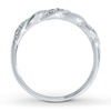 Thumbnail Image 2 of Previously Owned Diamond Anniversary Ring 1/20 ct tw Round-cut 10K White Gold