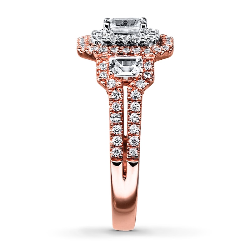 Main Image 3 of Previously Owned Ring Diamond 1-1/2 ct tw 14K Two-Tone Gold