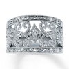 Thumbnail Image 1 of Previously Owned Diamond Ring 1/3 ct tw Round-cut Sterling Silver