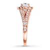 Thumbnail Image 3 of Previously Owned Diamond Engagement Ring 1-1/5 ct tw Round-cut 14K Rose Gold