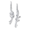 Thumbnail Image 1 of Previously Owned Diamond Earrings 1/20 ct tw Sterling Silver