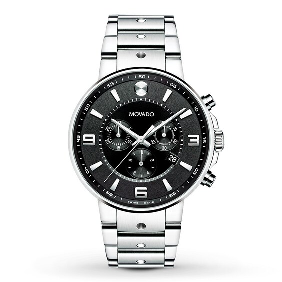 Previously Owned Movado Men's Watch SE Pilot Chronograph