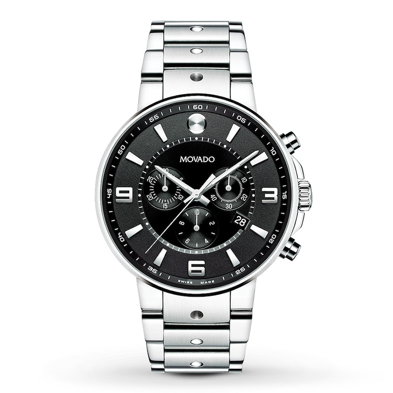 Main Image 1 of Previously Owned Movado Men's Watch SE Pilot Chronograph