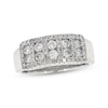 Previously Owned Diamond Anniversary Ring 3/4 ct tw Round-Cut 14K White Gold