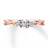 Thumbnail Image 3 of Previously Owned Diamond Ring 1/20 ct tw Round 10K Rose Gold