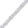 Thumbnail Image 0 of Previously Owned Diamond Bracelet 1/2 ct tw Round-cut Sterling Silver