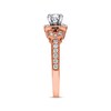 Thumbnail Image 2 of Previously Owned Le Vian Engagement Ring 3/4 ct tw Round-cut Diamonds 14K Strawberry Gold