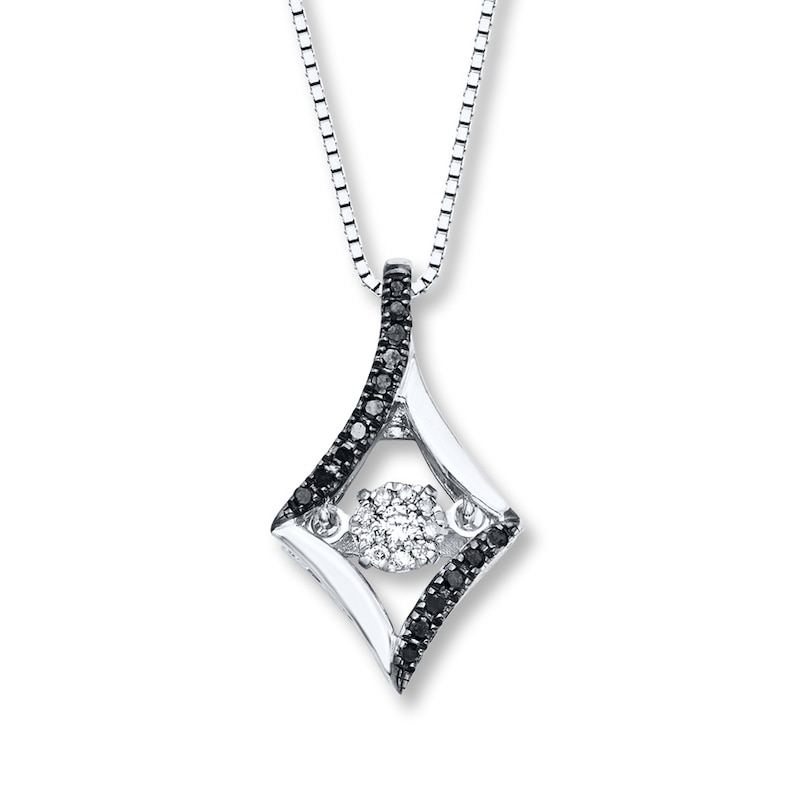 Previously Owned Unstoppable Love Diamond Necklace 1/10 ct tw Sterling Silver