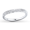 Previously Owned Band 1/8 ct tw Round-cut Diamonds 14K White Gold