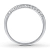 Previously Owned Diamond Band 1/8 ct tw Round-cut 14K White Gold