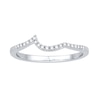 Thumbnail Image 1 of Previously Owned Diamond Wedding Band 1/15 ct tw 10K White Gold