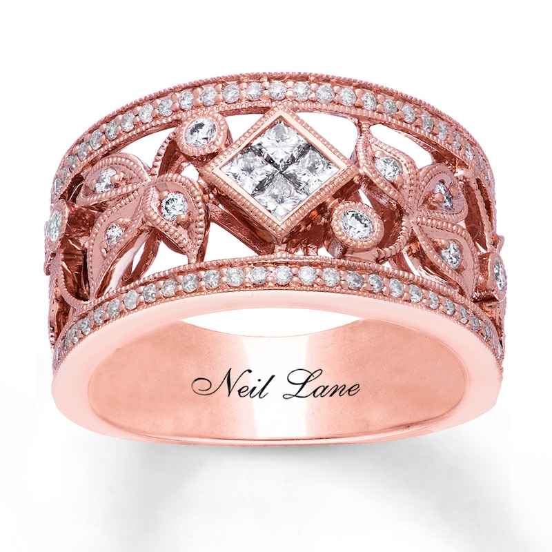 Previously Owned Neil Lane Designs Ring 3/4 ct tw Diamonds 14K Rose Gold