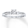 Previously Owned Diamond Ring 3/8 ct tw 14K White Gold