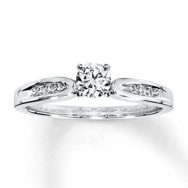 Previously Owned Diamond Ring 3/8 ct tw 14K White Gold