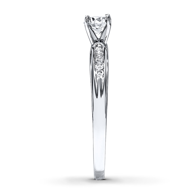 Previously Owned Diamond Ring 3/8 ct tw 14K White Gold