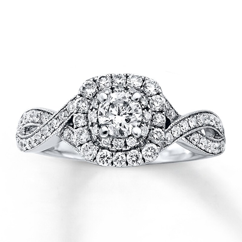Main Image 1 of Previously Owned Neil Lane Diamond Ring 7/8 cttw 14K White Gold