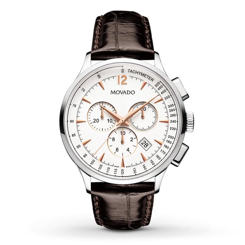 Main Image 1 of Previously Owned Movado Men's Watch Circa Chronograph 0606576