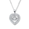 Thumbnail Image 1 of Previously Owned Unstoppable Love 3/4 ct tw Diamonds 14K White Gold Necklace