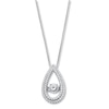 Thumbnail Image 1 of Previously Owned Unstoppable Love Necklace 1 ct tw Diamonds 14K White Gold