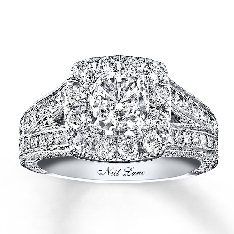 Main Image 1 of Previously Owned Neil Lane Ring 2 ct tw Diamonds 14K White Gold