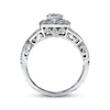 Thumbnail Image 2 of Previously Owned Neil Lane Diamond Engagement Ring 1-3/8 ct tw Cushion & Round-cut 14K White Gold