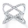 Thumbnail Image 1 of Previously Owned Diamond Ring 1 ct tw 10K White Gold