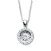 Thumbnail Image 1 of Previously Owned Diamond Necklace 3/4 ct tw 14K White Gold