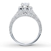 Thumbnail Image 2 of Previously Owned Neil Lane Engagement Ring 1-1/2 ct tw Diamonds 14K White Gold
